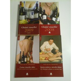 Istoria erotica a micului dejun * Ghidul vinurilor 2008 * Cartea vinurilor dulci * Ghidul vinurilor 2009 (4 volume) - DAN  SILVIU  BOERESCU